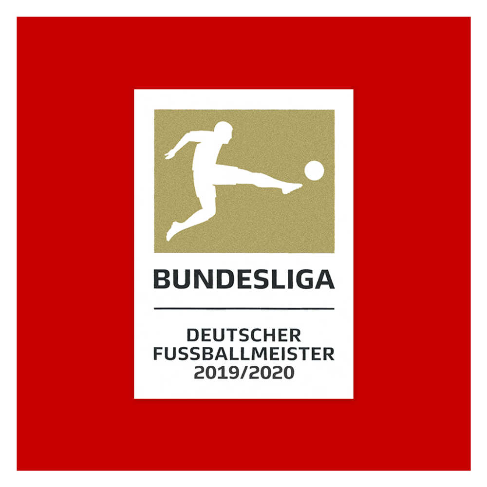 2020-21 Bayern Munich Bundesliga 'Fussballmeister 19/20' Player Issue Patch