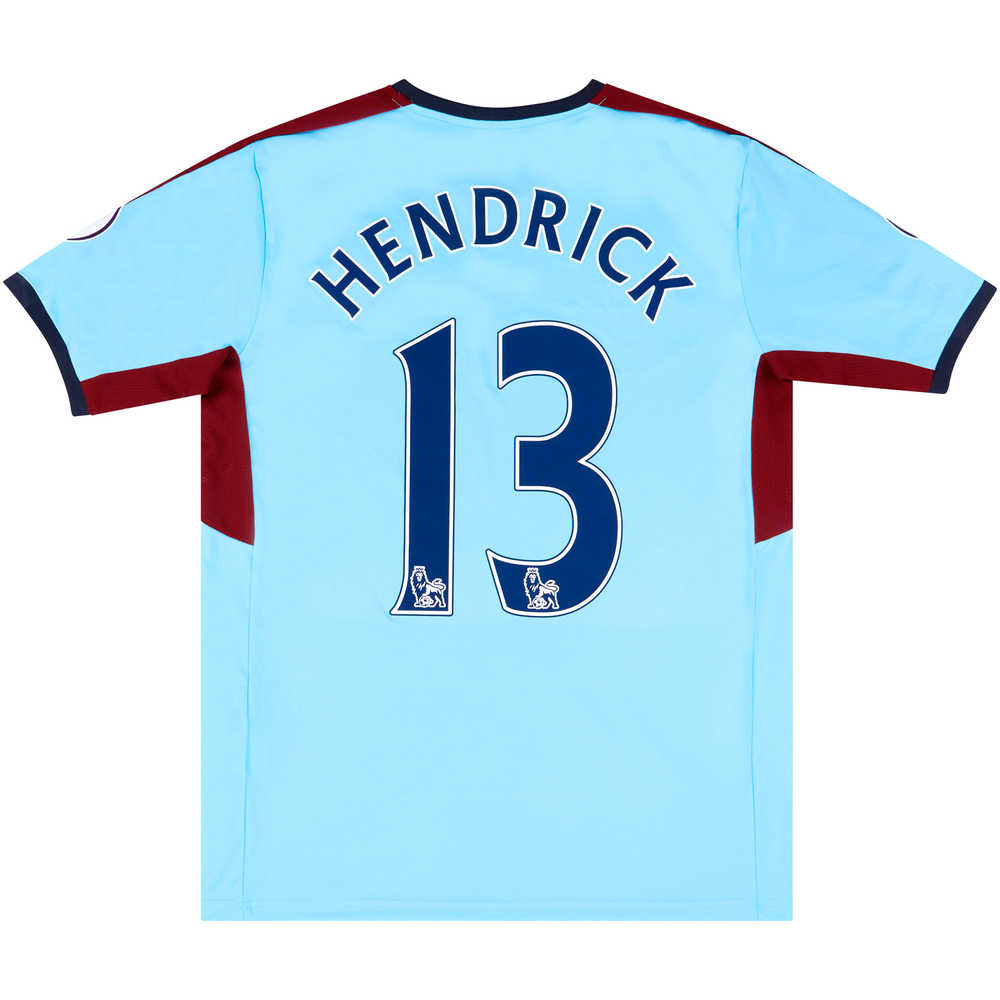 2016-17 Burnley Match Worn Away Shirt Hendrick #13