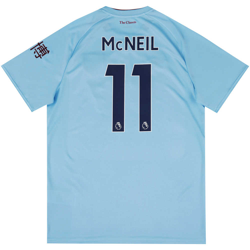 2019-20 Burnley Away Shirt McNeil #11 *w/Tags*