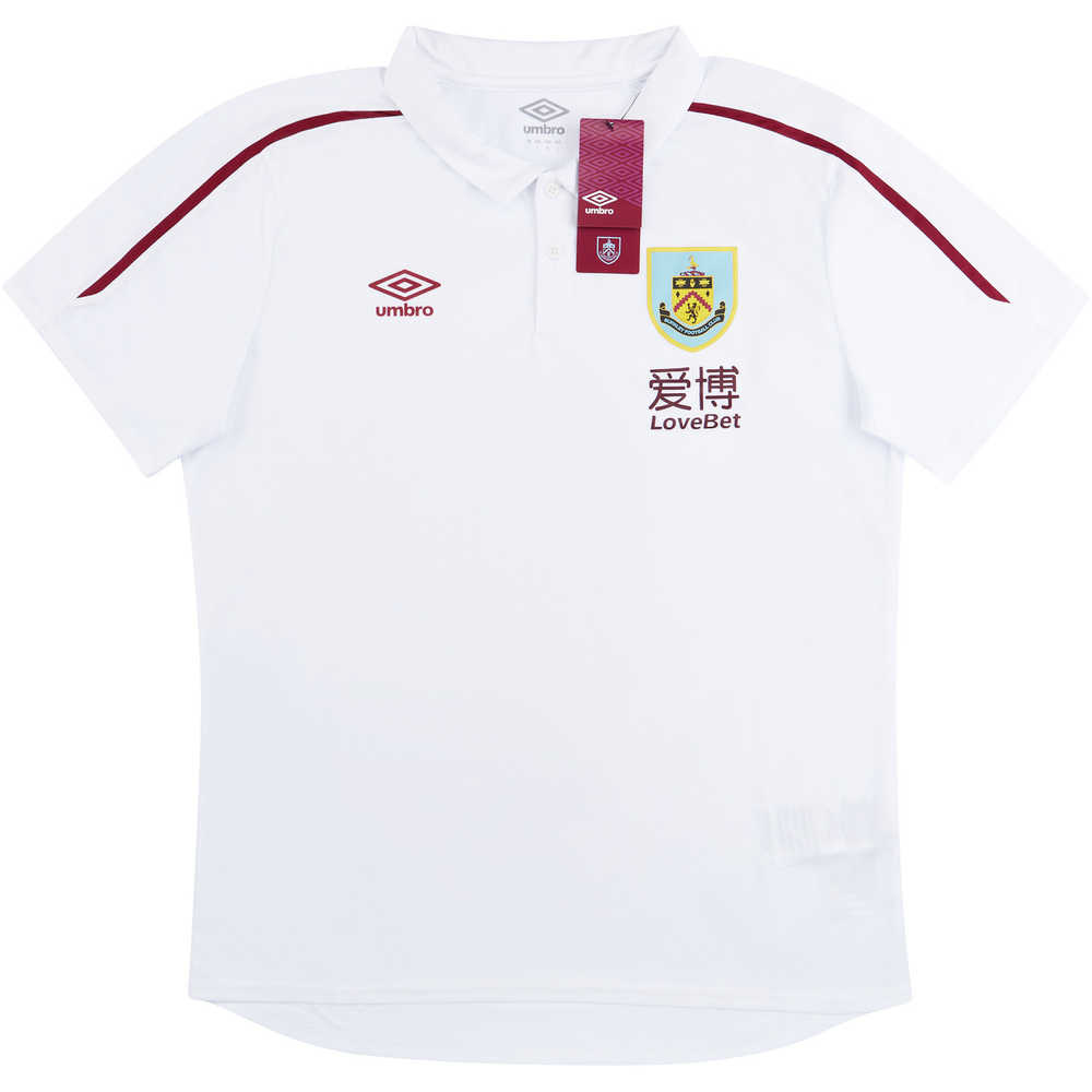 2019-20 Burnley Umbro Polo T-Shirt *BNIB* 