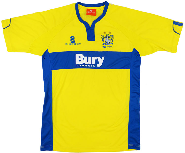 2012-13 Bury Away Shirt