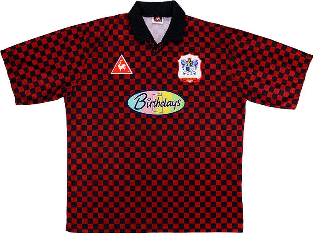 1995-96 Bury Away Shirt (Excellent) XL	