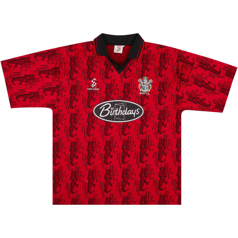 1997-98 Bury Away Shirt (Excellent) XL