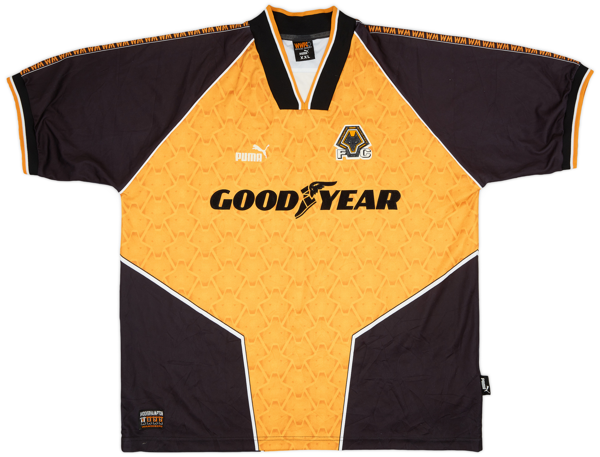 1996-98 Wolves Home Shirt - 9/10 - ()