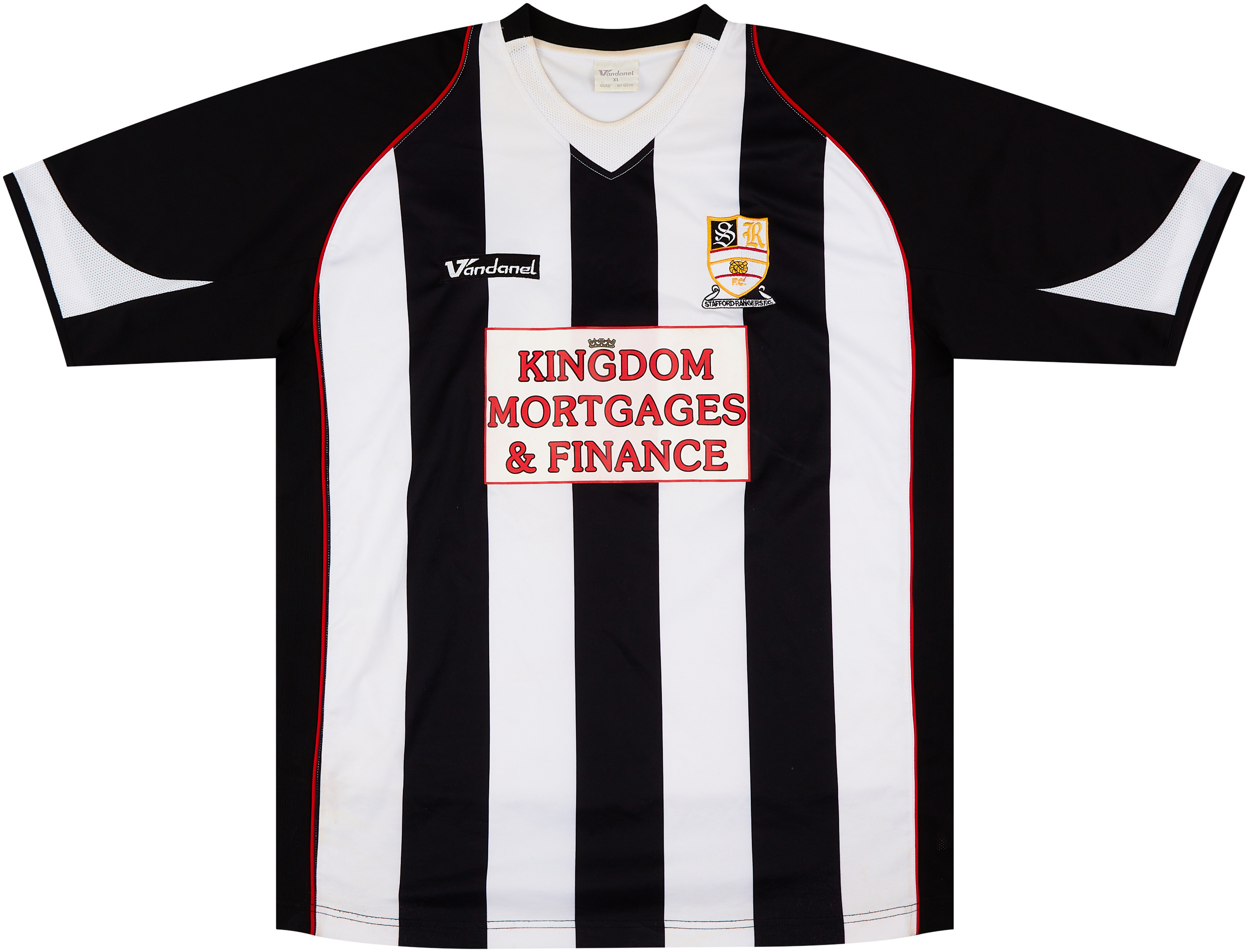 Stafford Rangers Home football shirt 1992 - 1994.