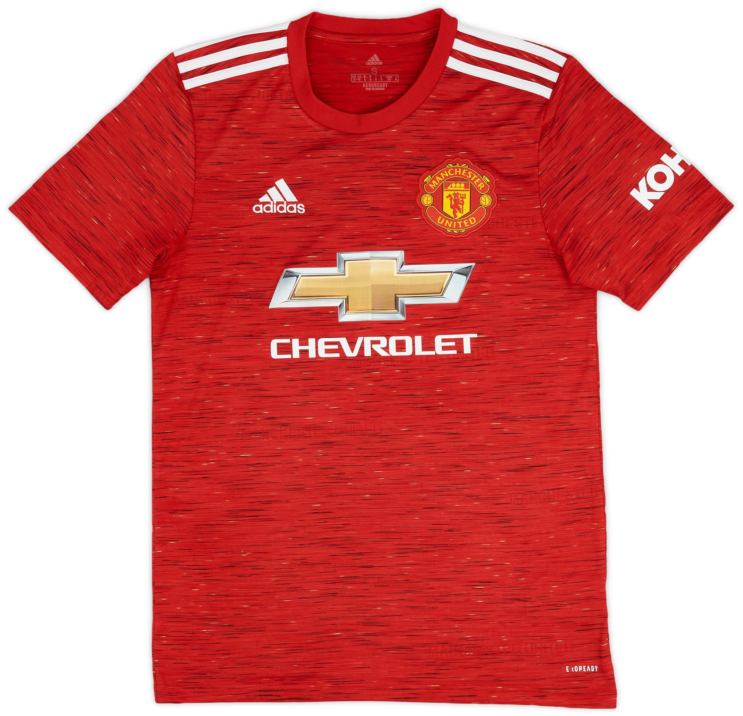 2020-21 Manchester United Home Shirt - 8/10 - ()