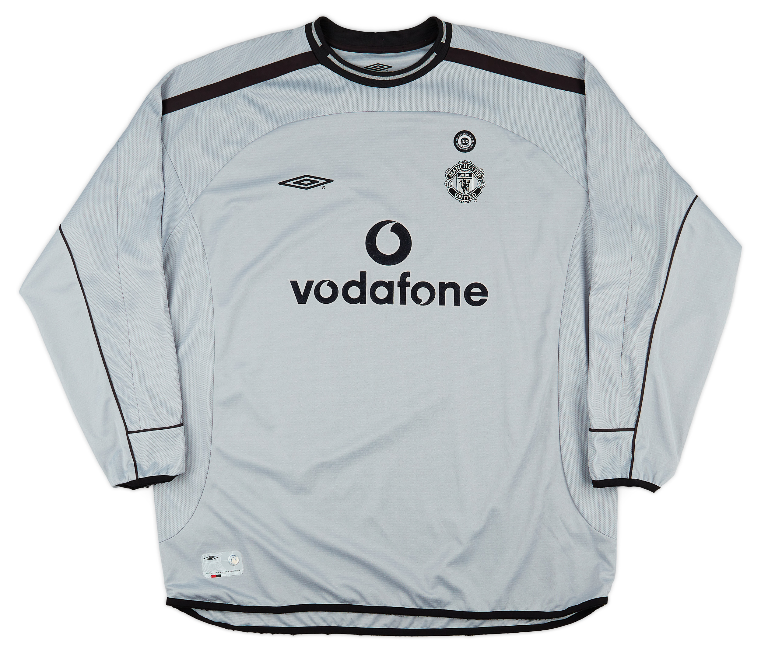 2001-02 Manchester United Centenary GK Shirt - 10/10 - ()