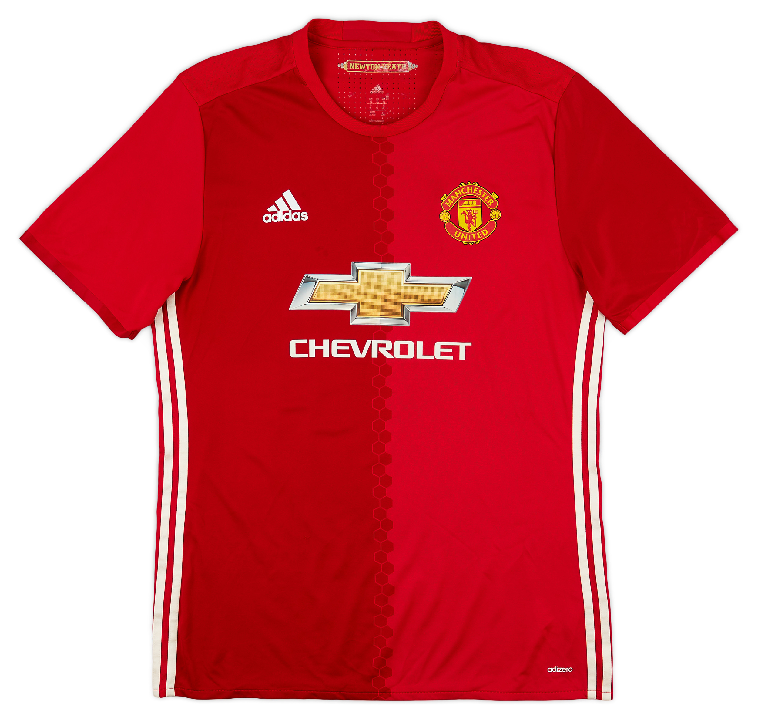 2016-17 Manchester United Authentic Home Shirt - 8/10 - ()