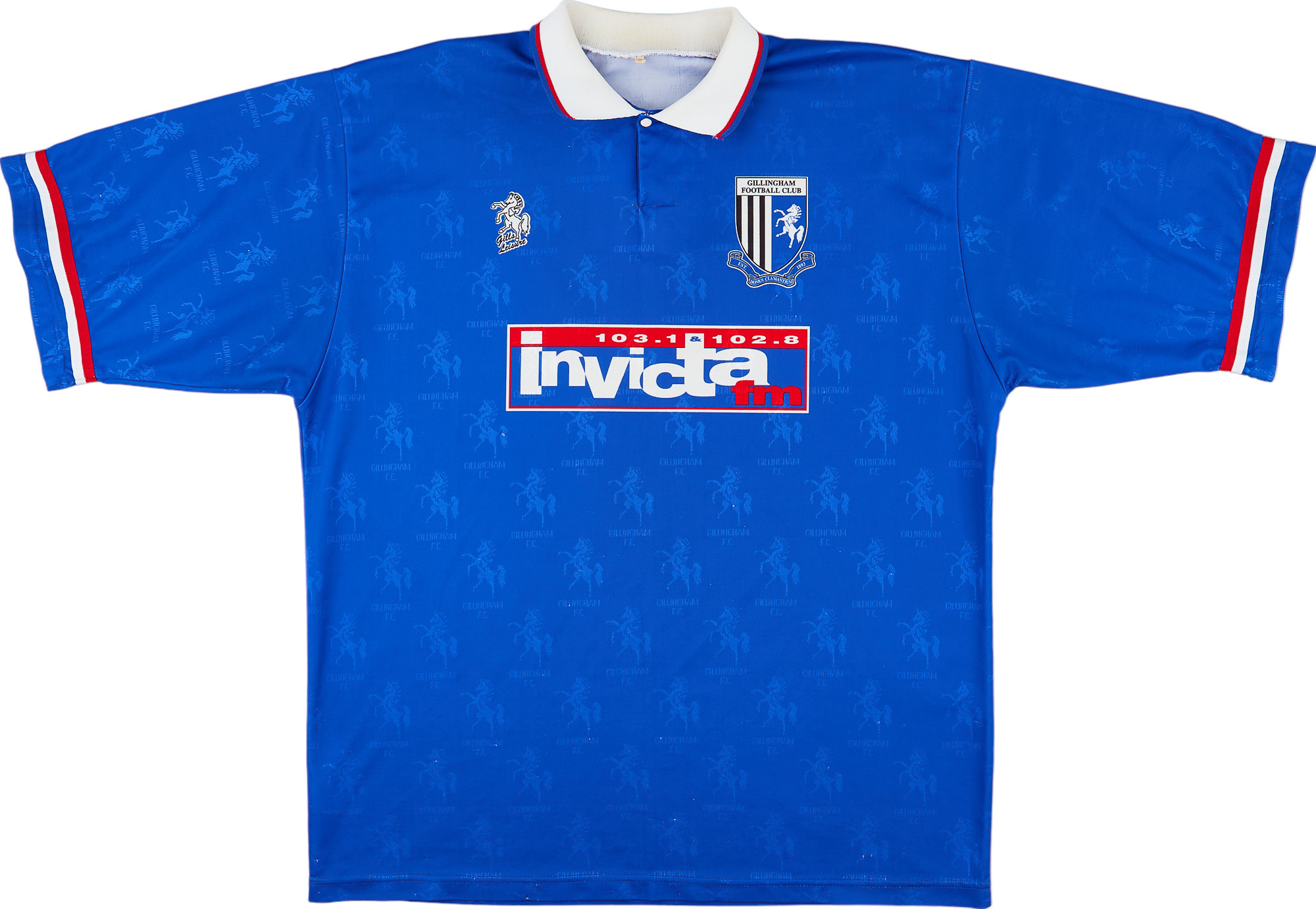1996-97 Gillingham Home Shirt - 8/10 - ()