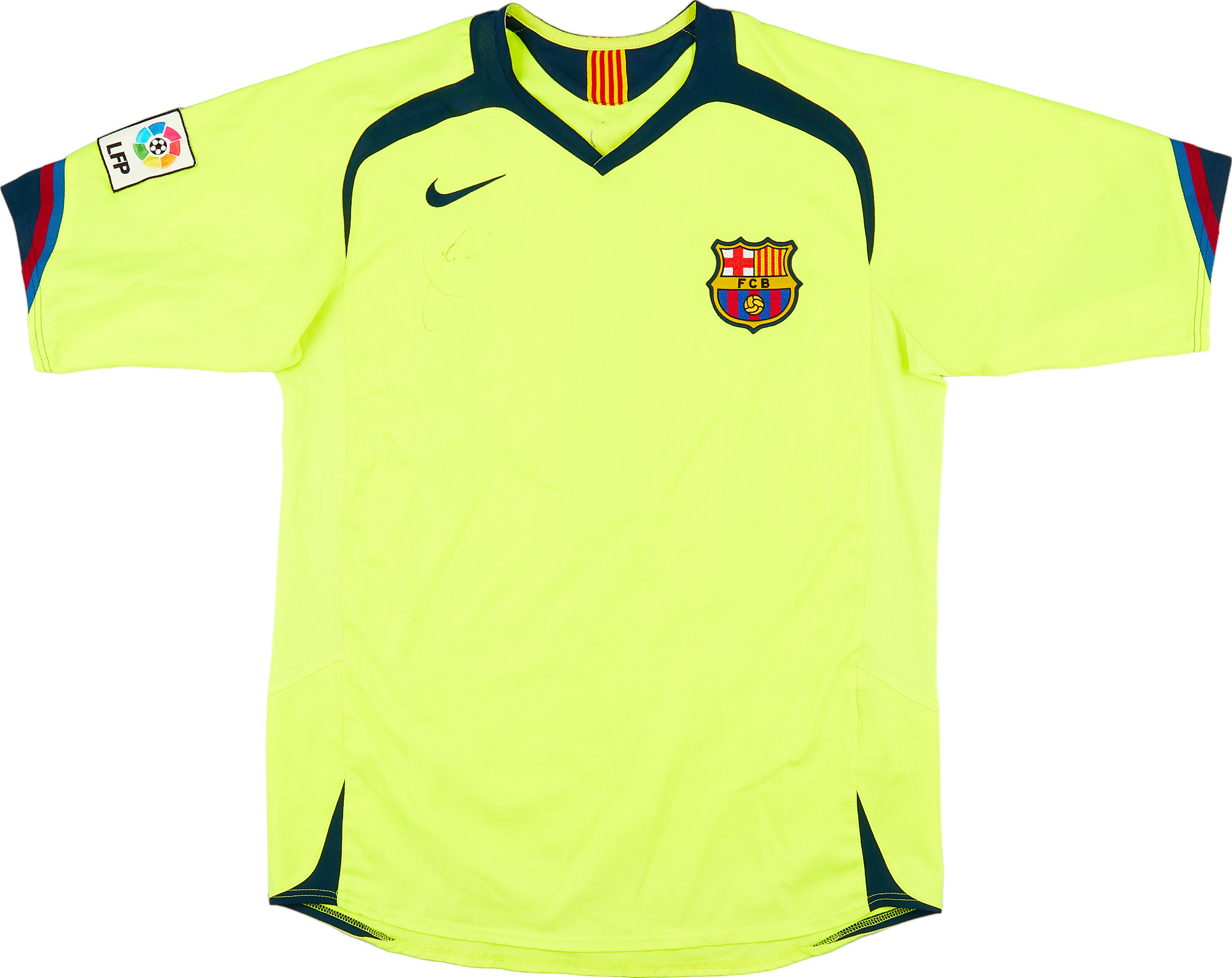 Barcelona Away football shirt 2001 - 2003.