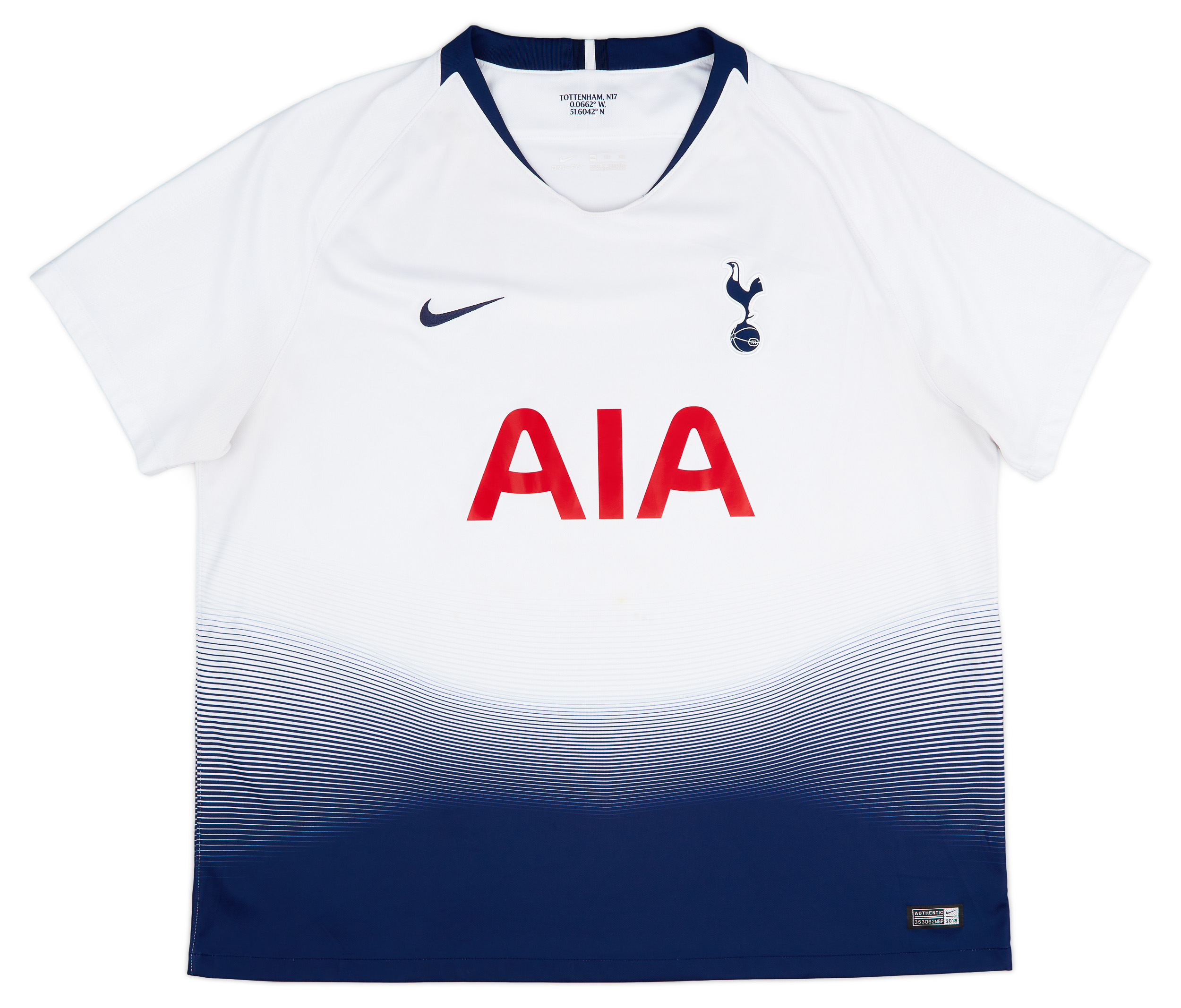 2018-19 Tottenham Hotspur Home Shirt - Good 5/10 - ()