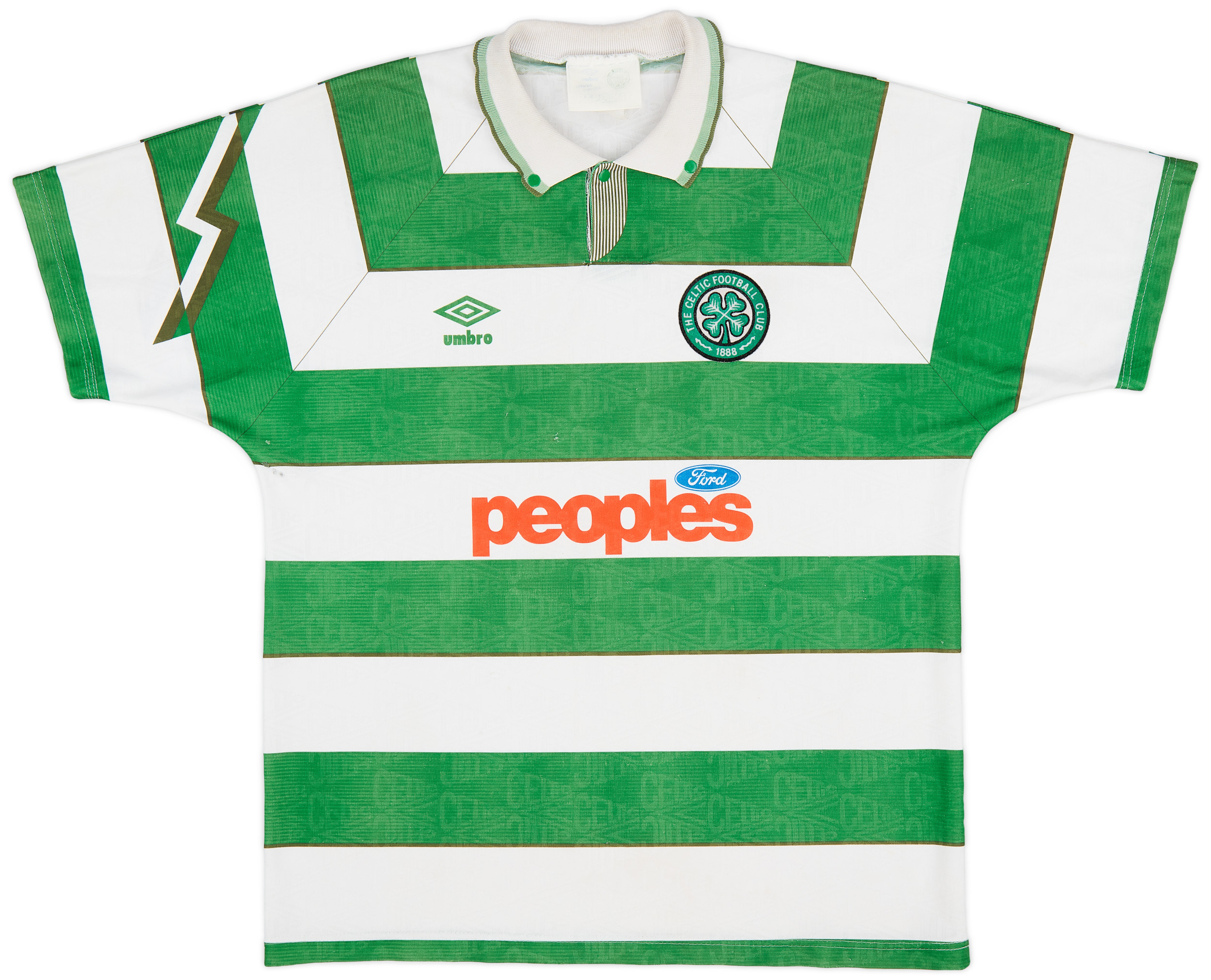 1991-92 Celtic Home Shirt - 5/10 - ()
