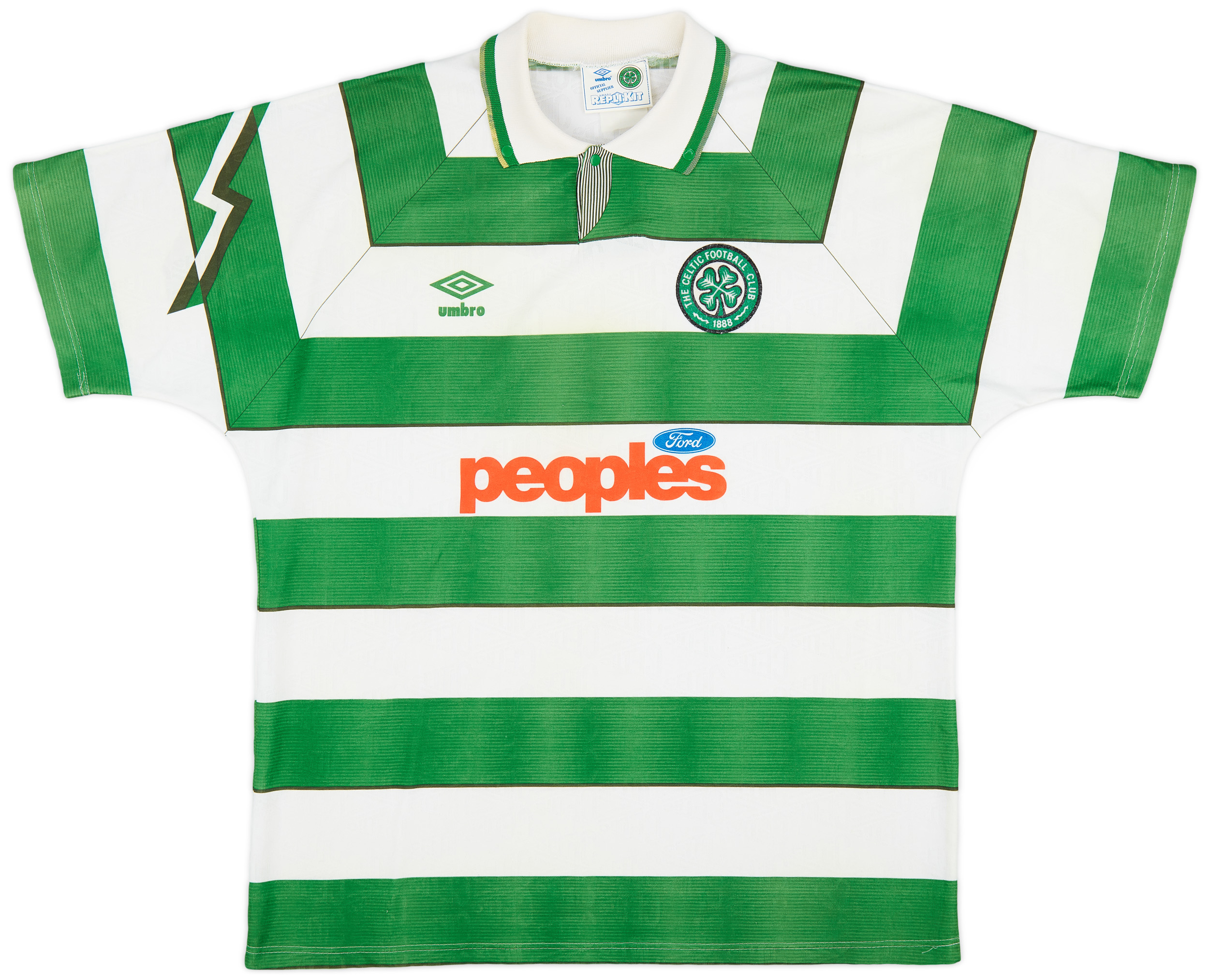 1991-92 Celtic Home Shirt - 9/10 - ()