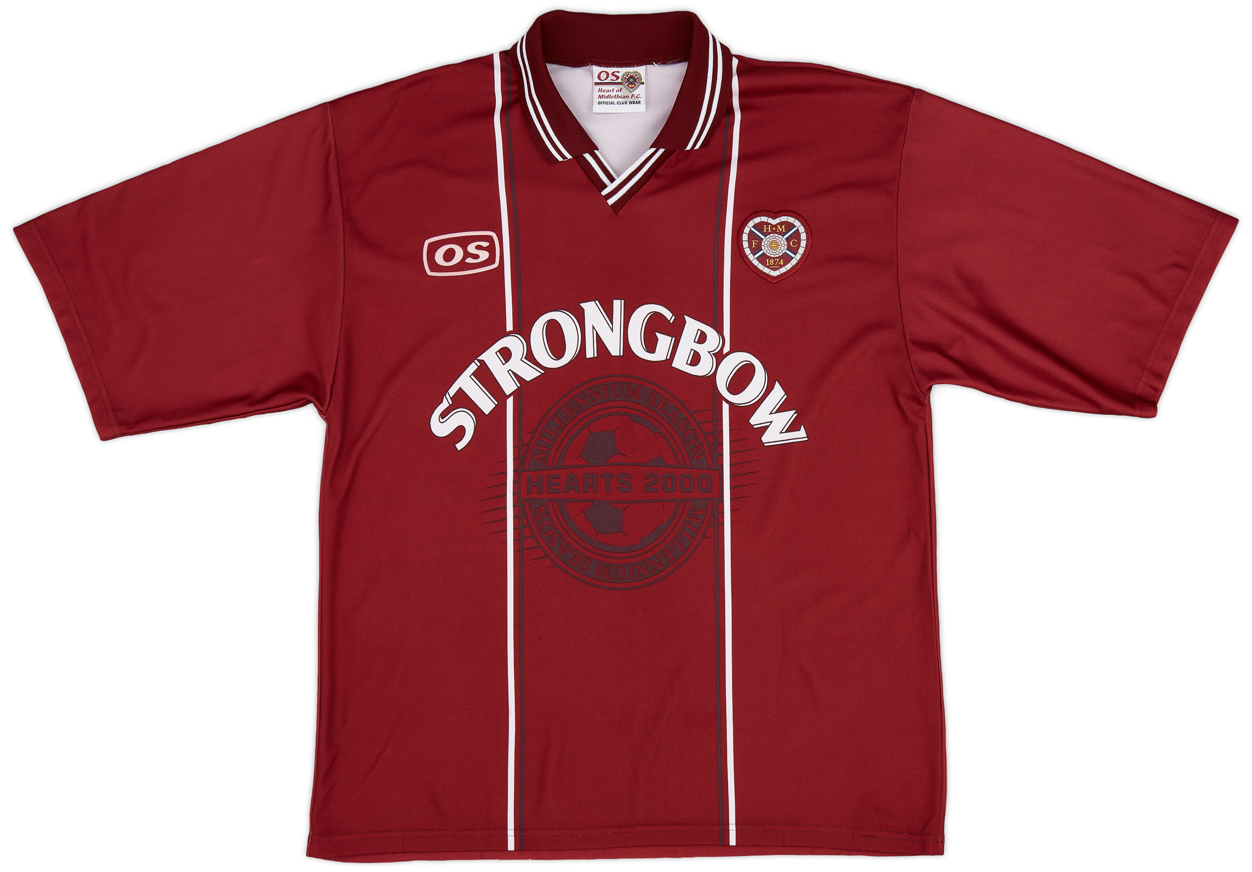 1999-00 Heart Of Midlothian (Hearts) Home Shirt - 9/10 - ()