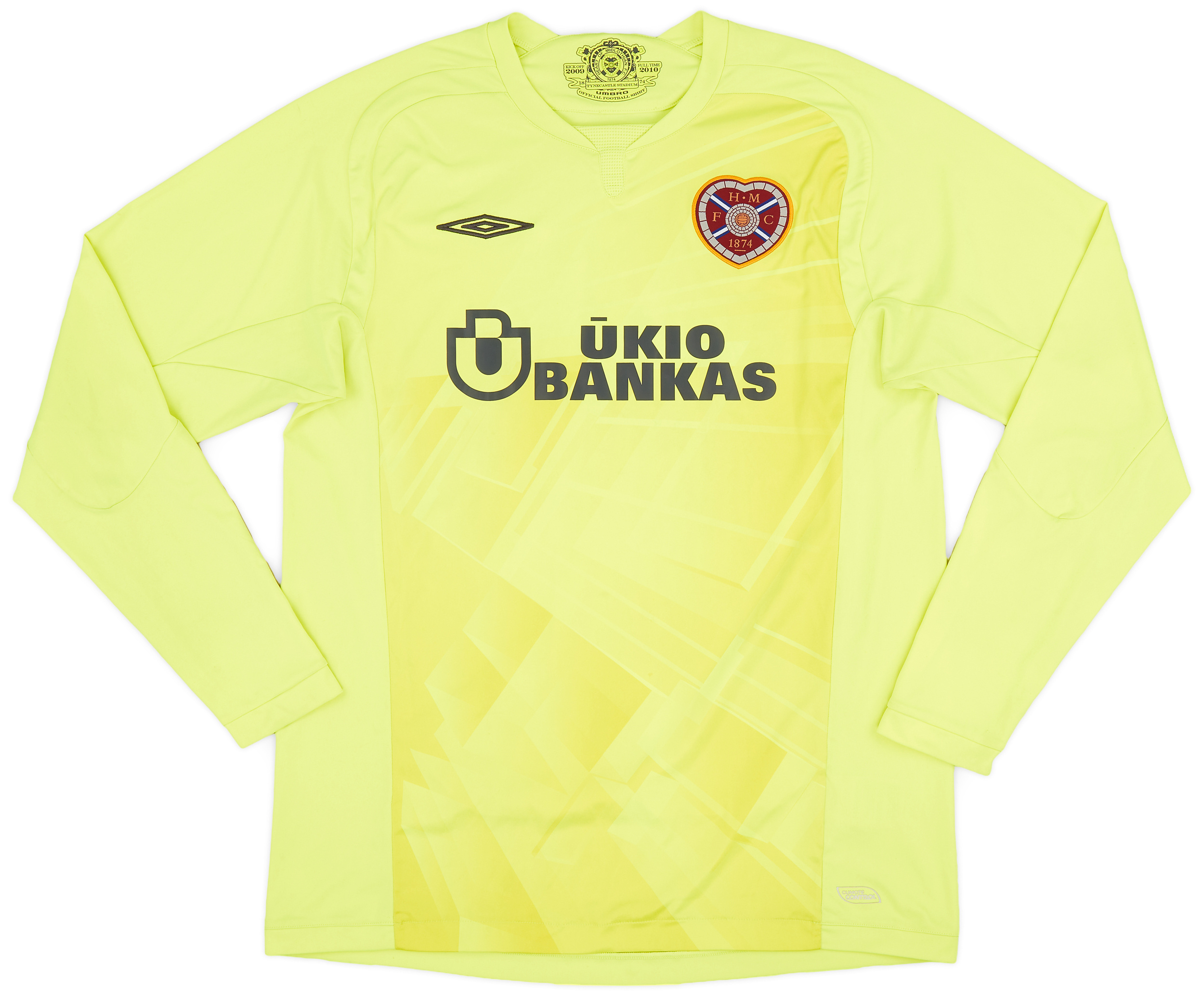 2009-10 Heart Of Midlothian (Hearts) GK Shirt - 7/10 - ()