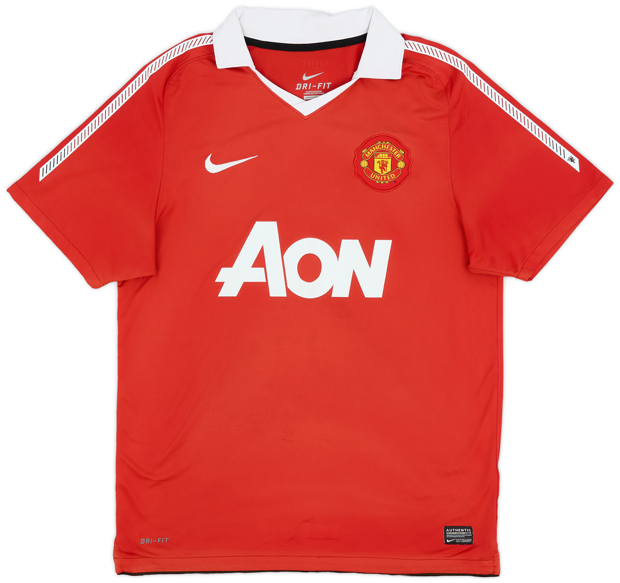 2010-11 Manchester United Home Shirt - 7/10 - ()