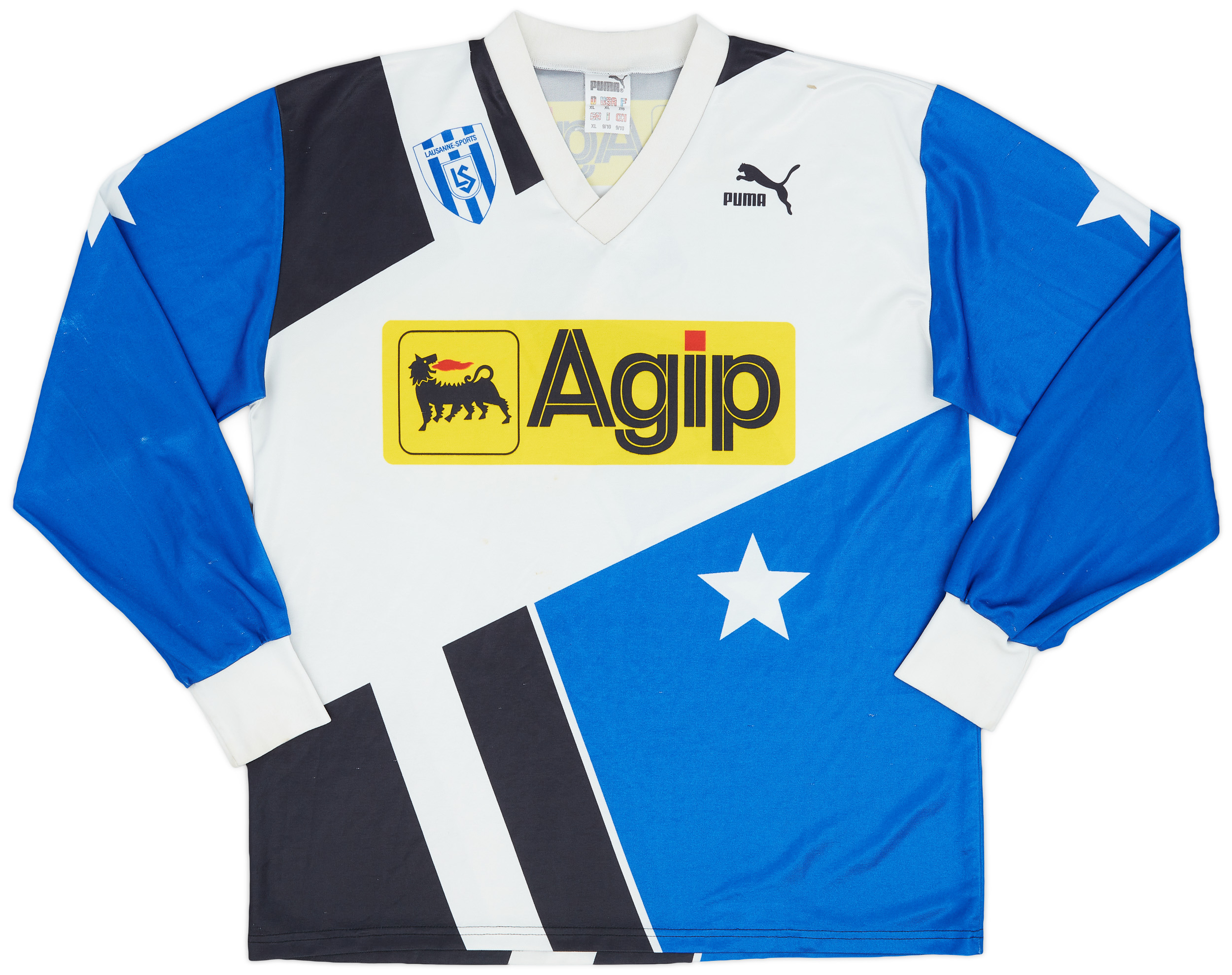 1991-92 Lausanne-Sport Home Shirt #2 - 7/10 - ()