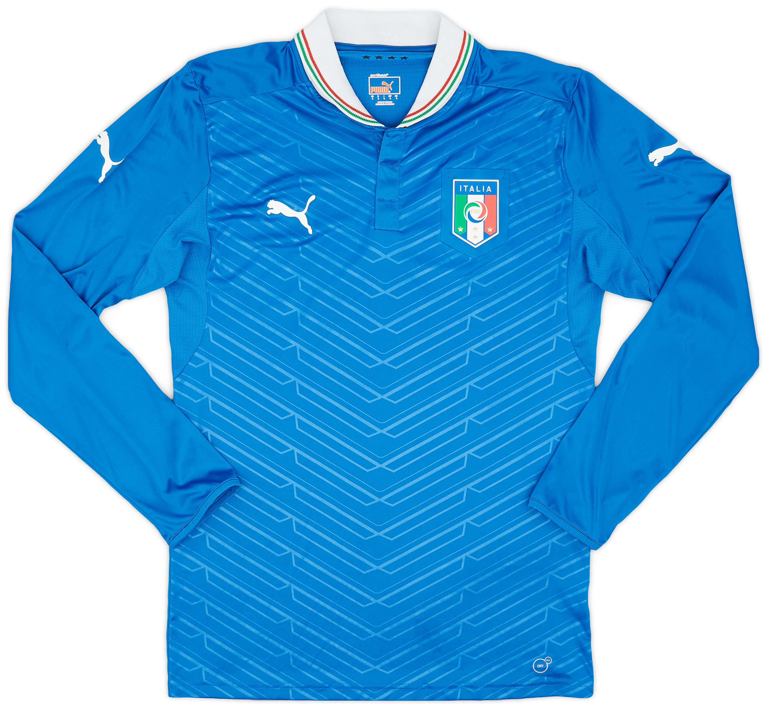 2012-13 Italy Player Issue Home Shirt - 9/10 - ()