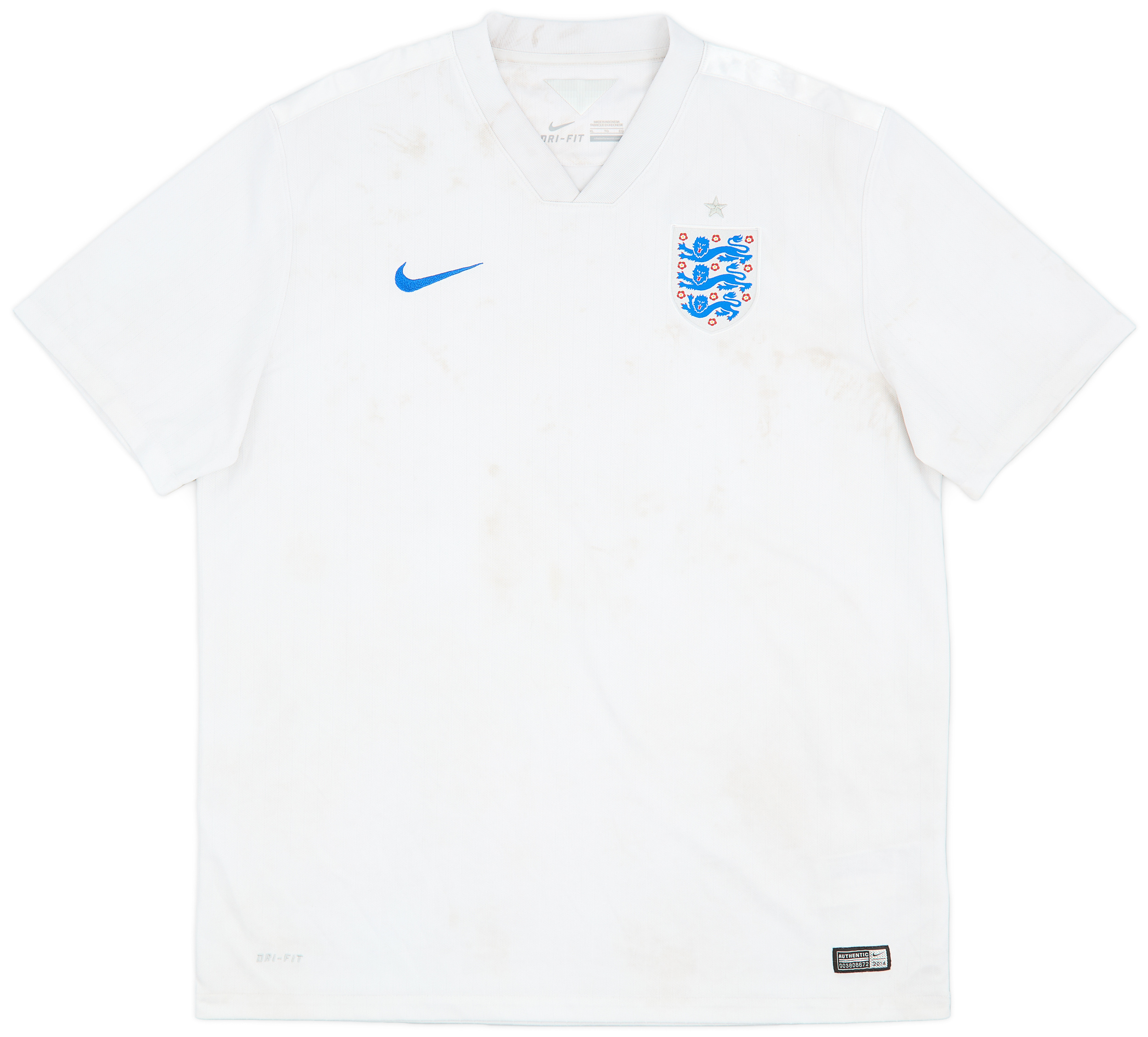 2014-15 England Home Shirt - 4/10 - ()