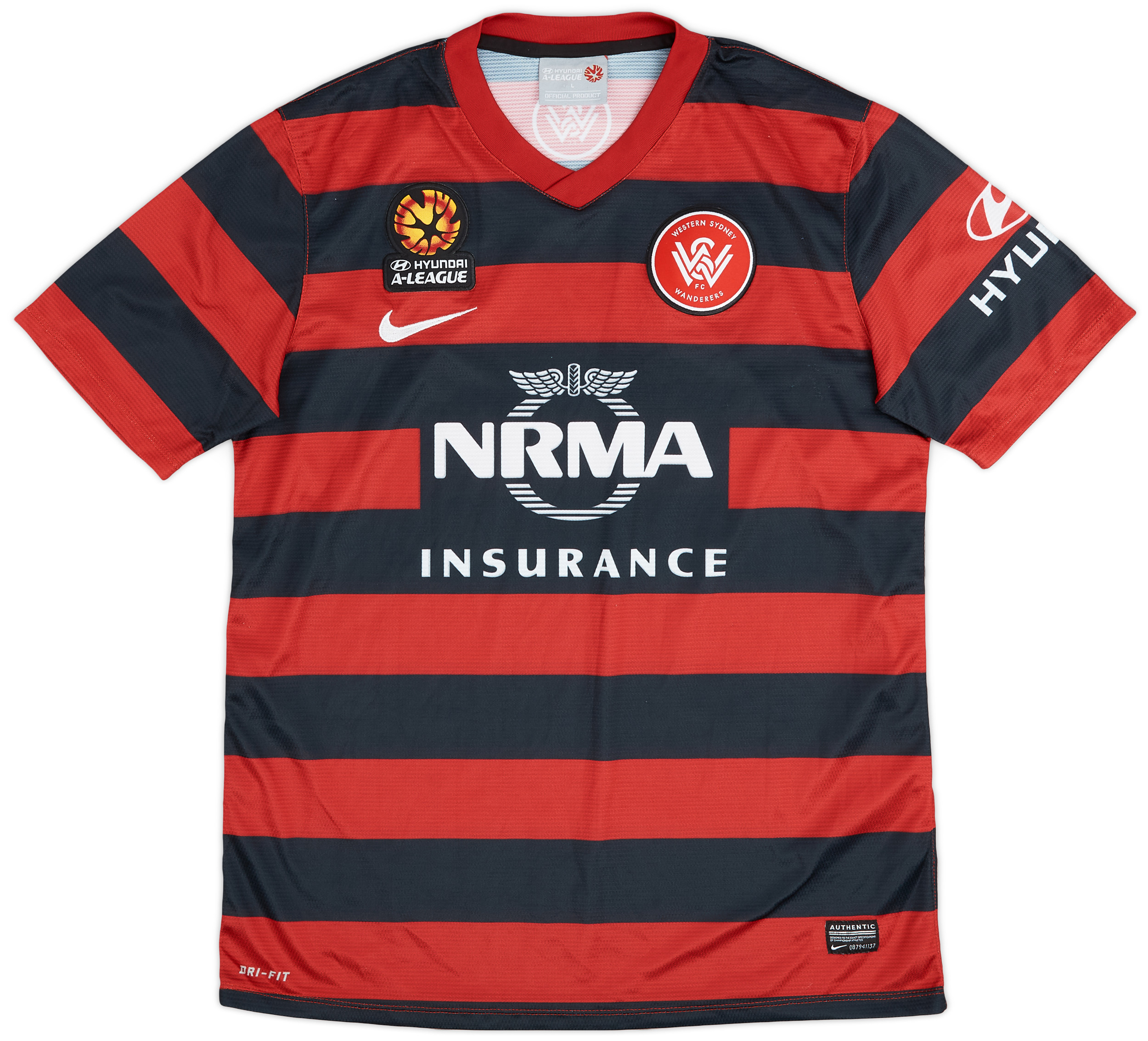 2012-14 Western Sydney Wanderers Home Shirt - 9/10 - ()