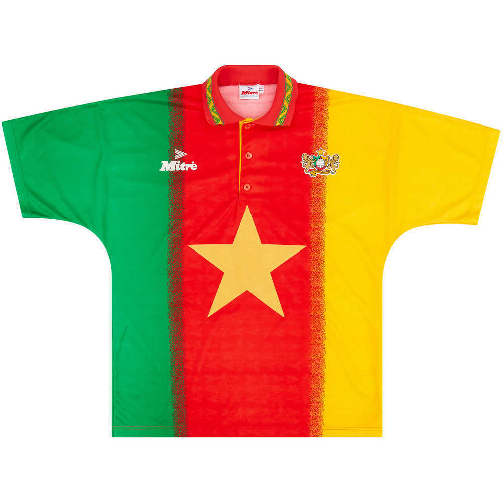 1994-95 Cameroon Home Shirt (Excellent) XS
