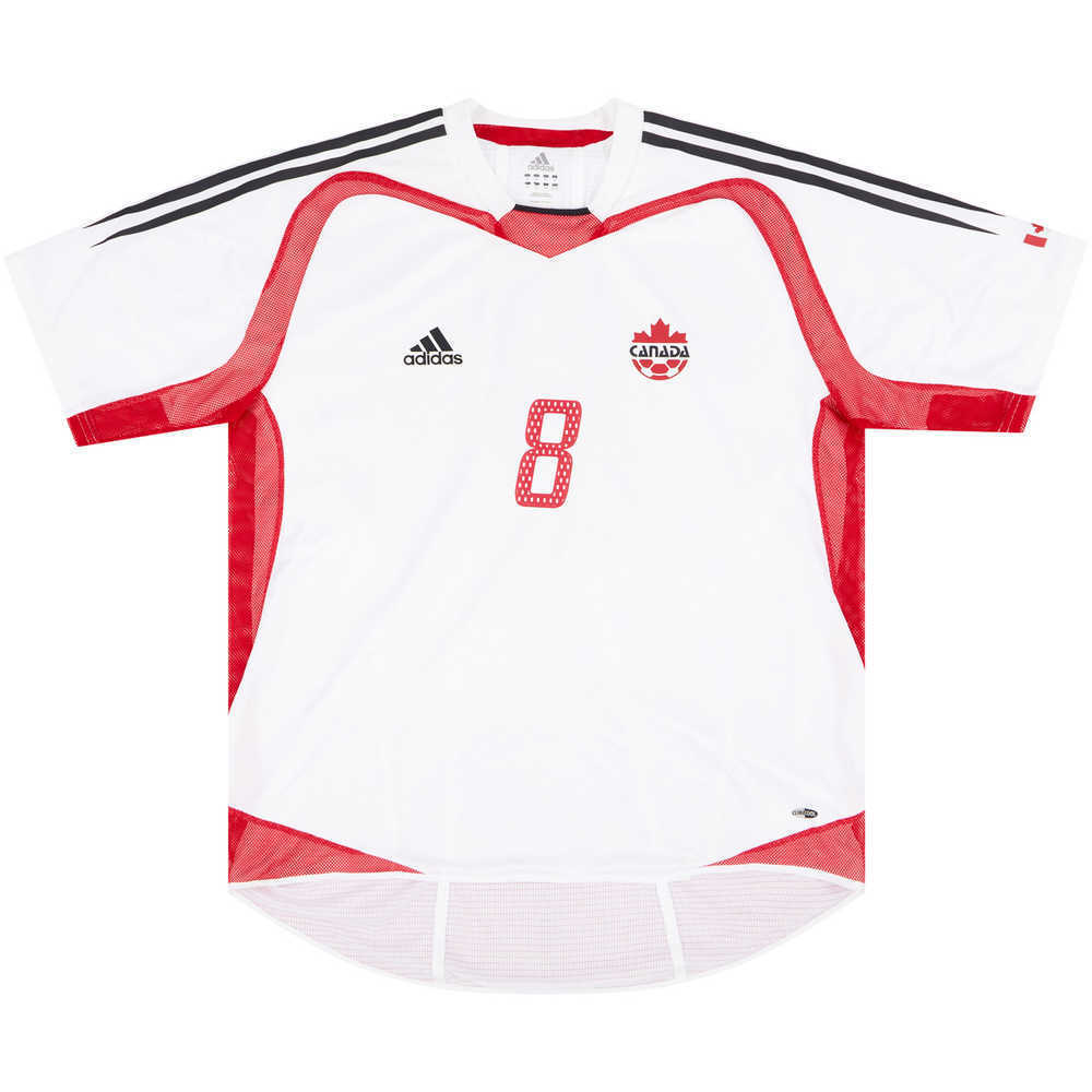 2004-05 Canada Match Issue Away Shirt #8