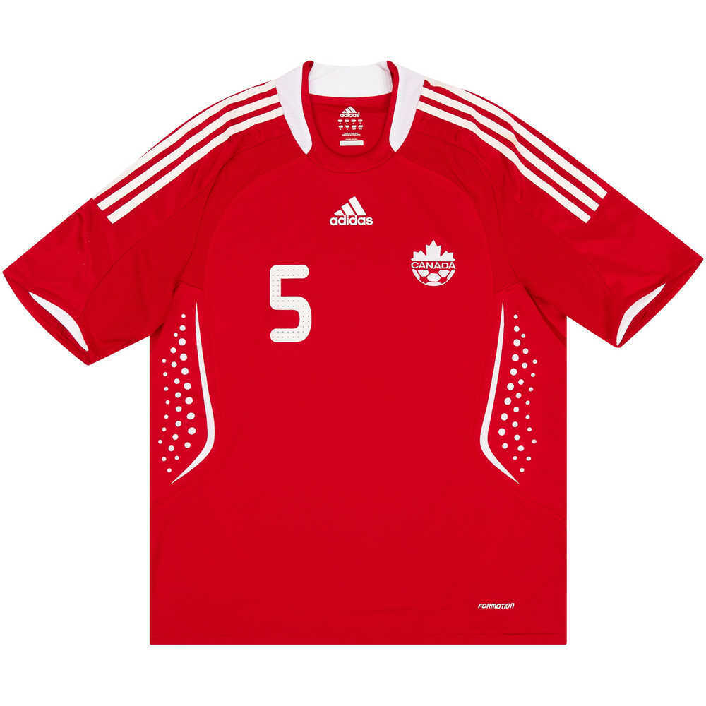 2008 Canada Match Issue Home Shirt #5