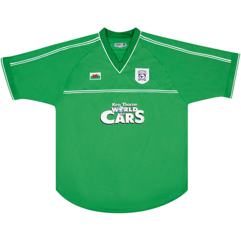 2001-02 Cardiff Away Shirt (Excellent) XL
