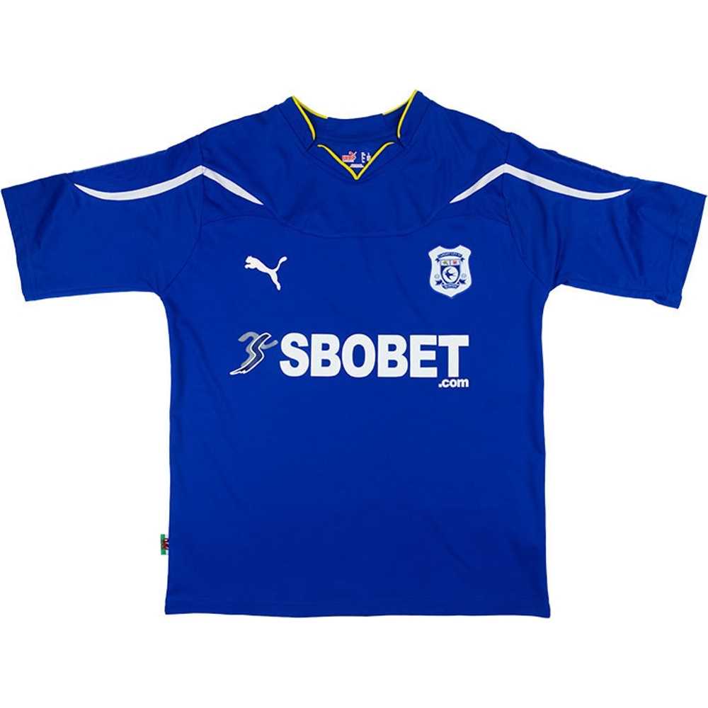 2010-11 Cardiff Home Shirt (Excellent) L