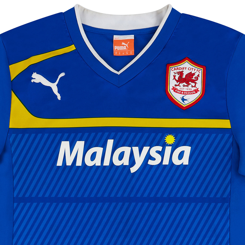 2012-13 Cardiff Away Shirt Bellamy #39 (Excellent) M-Cardiff Cult Heroes