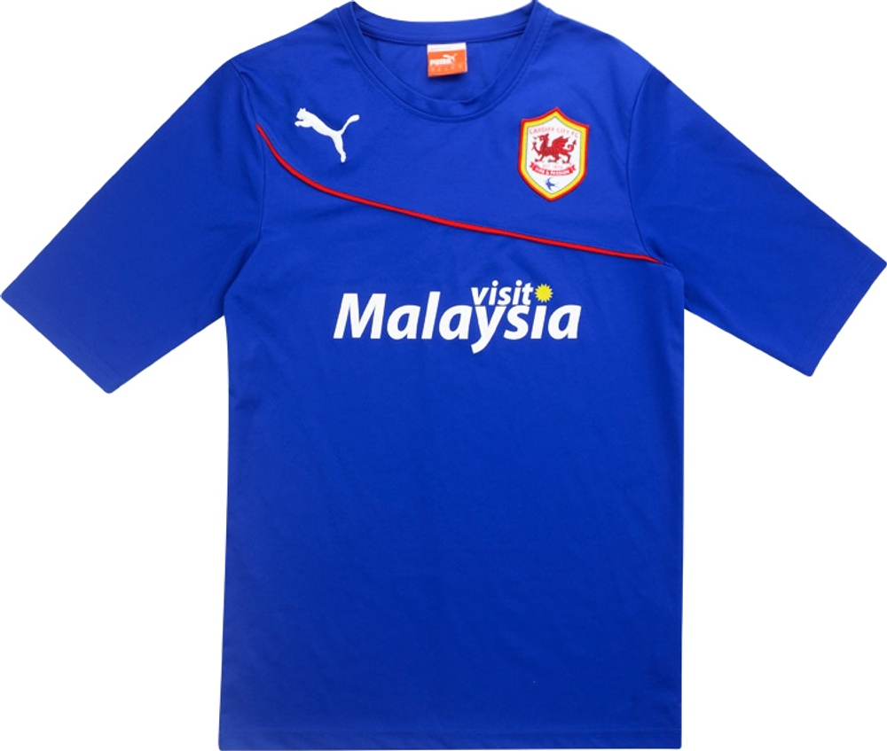 2013-14 Cardiff Away Shirt (Excellent) M-Cardiff
