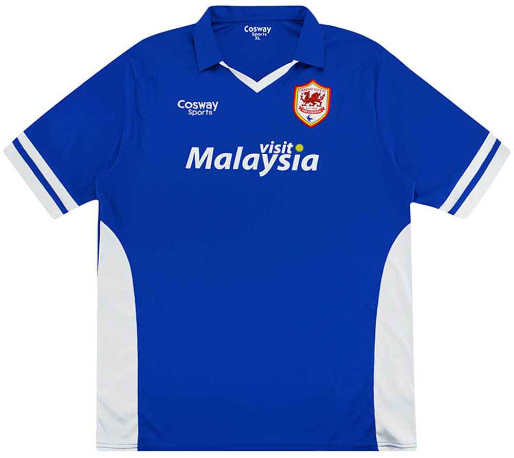 2014-15 Cardiff Away Shirt (Excellent) S-Cardiff New Products