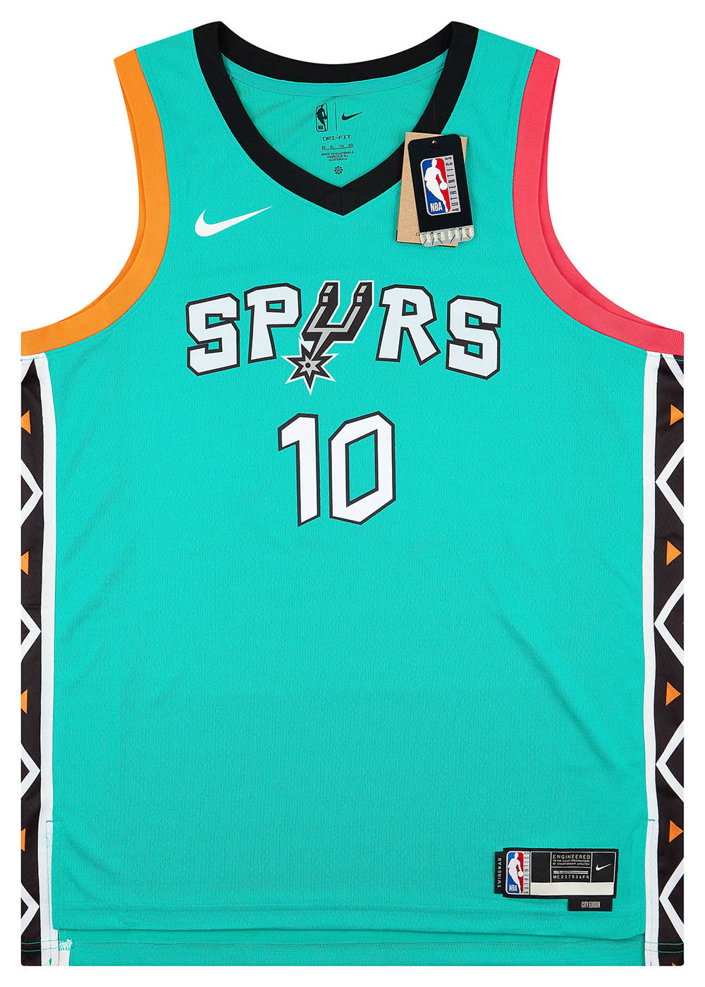 2022-23 San Antonio Spurs Sochan #10 Nike Swingman Alternate Jersey ...