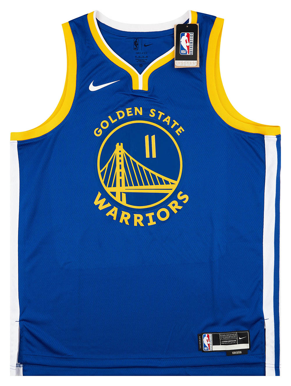 2017-23 Golden State Warriors Thompson #11 Nike Swingman Away Jersey ...