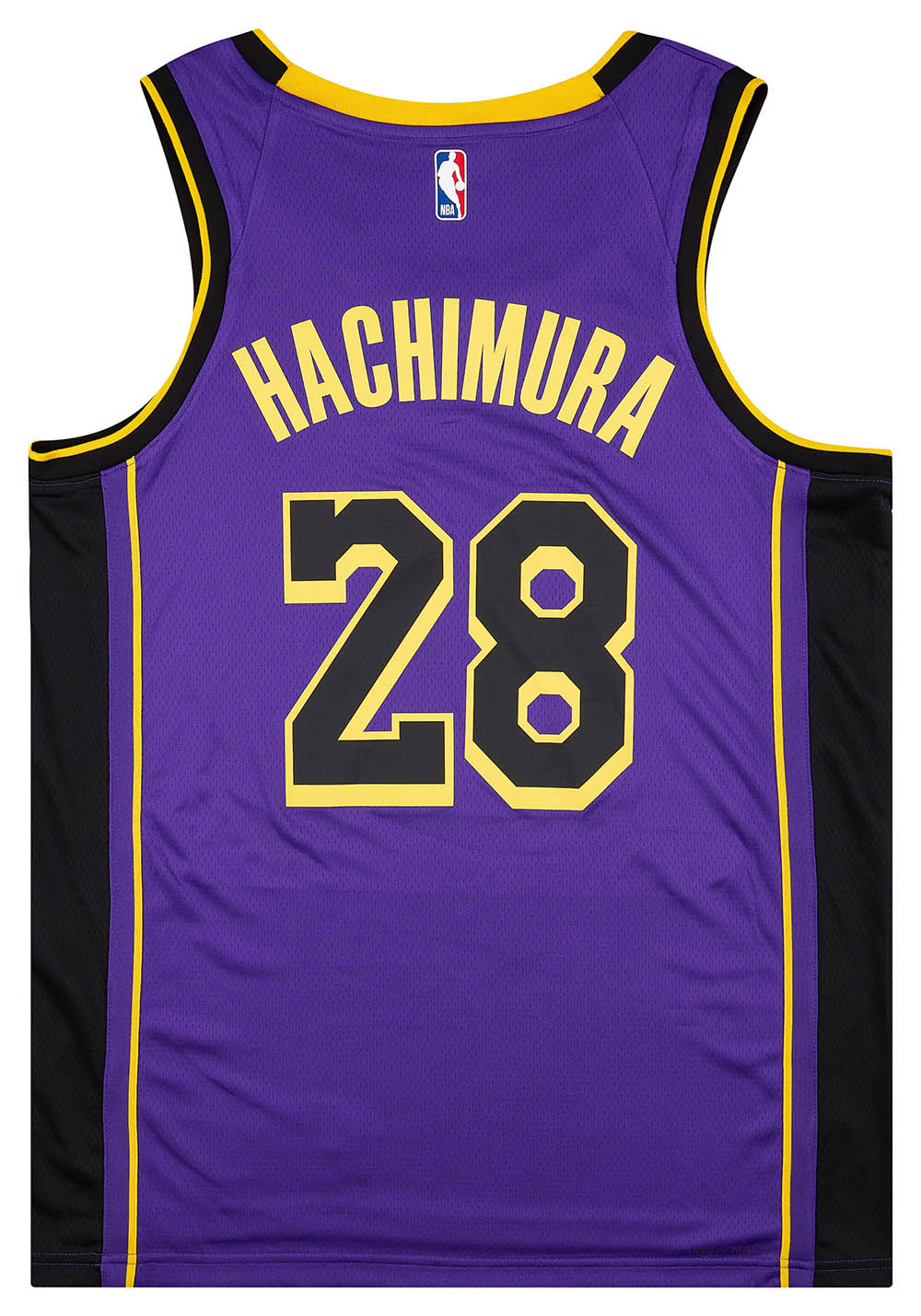 2023 LA Lakers Hachimura #28 Jordan Swingman Alternate Jersey (L)