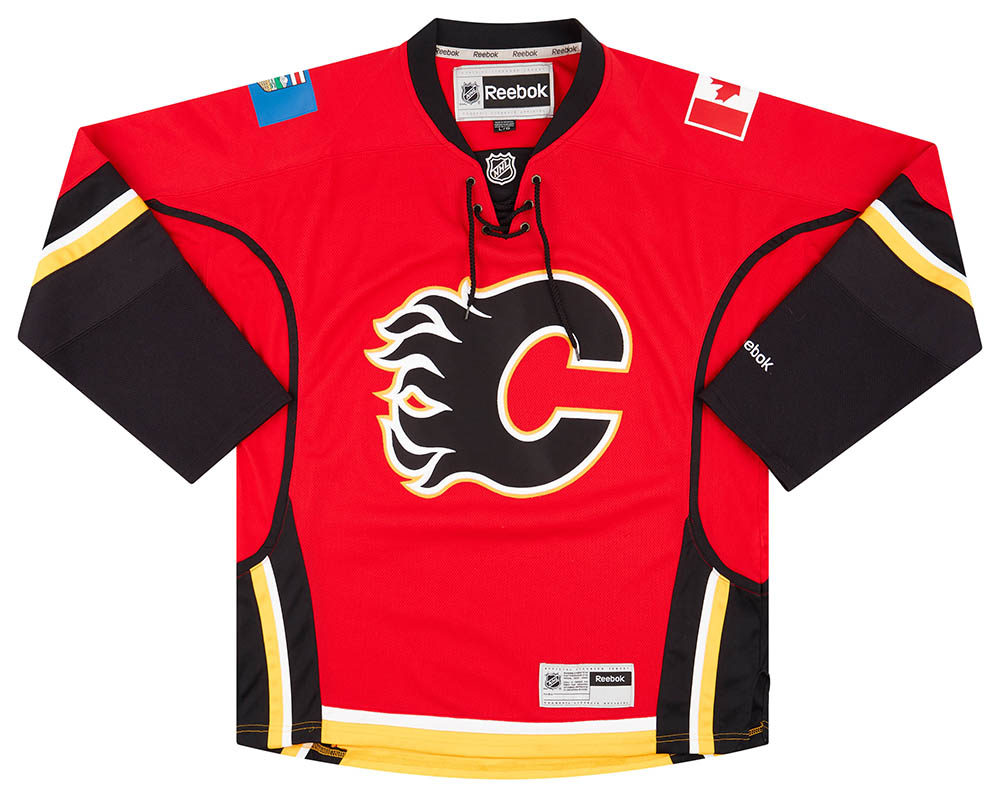 2011-17 Calgary Flames Reebok Home Jersey