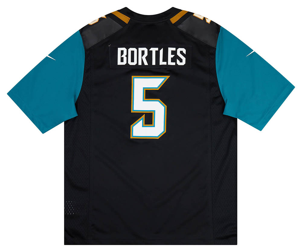 2014-18 Jacksonville Jaguars Bortles #5 Nike Game Home Jersey