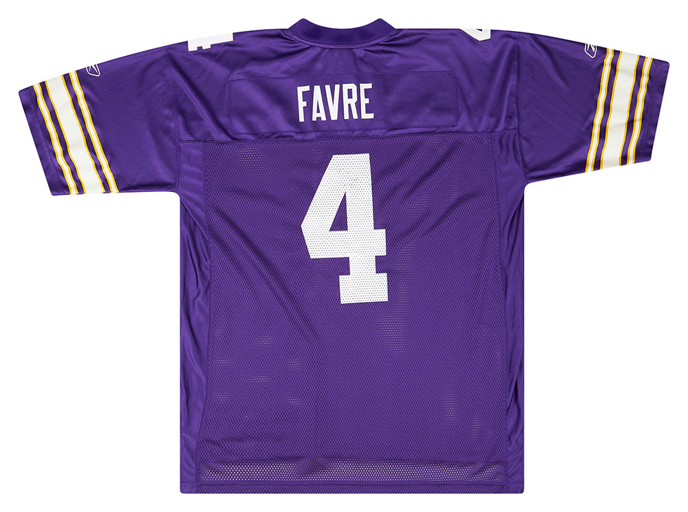 Reebok Brett Favre Minnesota Vikings Jersey — Size 54 (XL) for