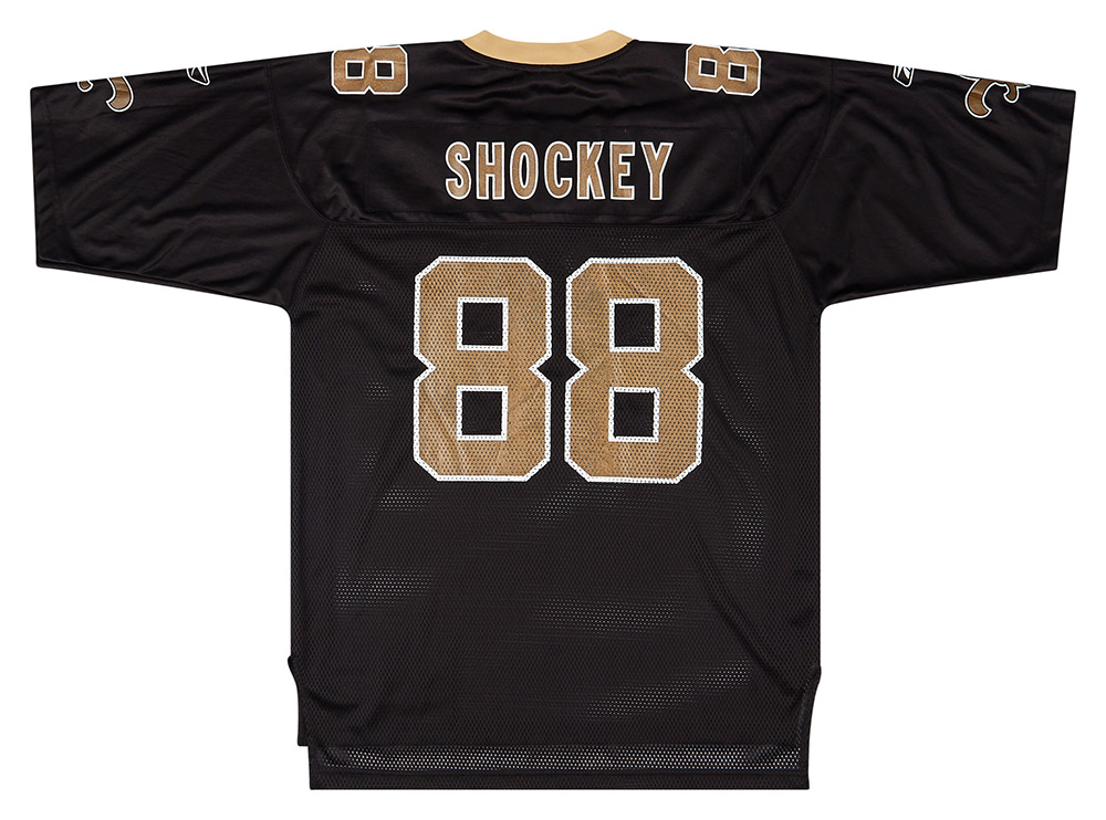 2008 New Orleans Saints Shockey #88 Reebok On Field Home Jersey (Very Good)  L