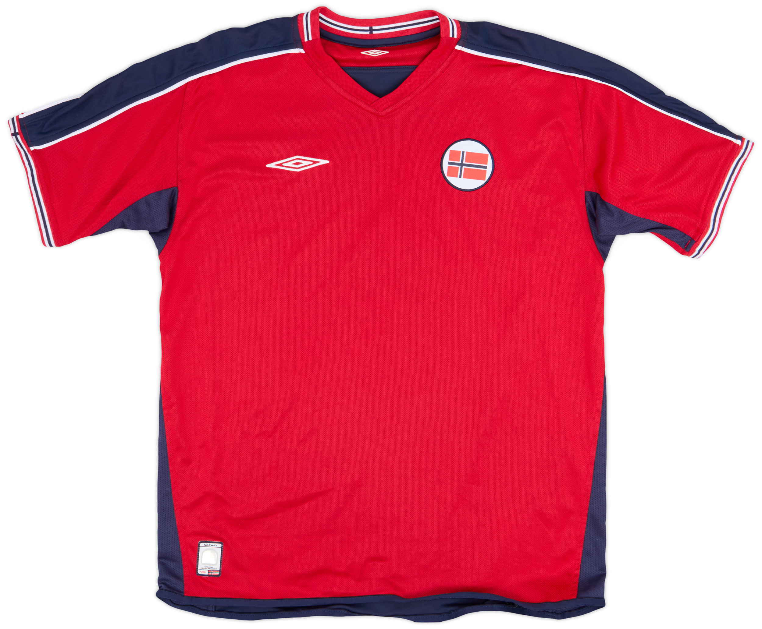 2003-04 Norway Home Shirt - 8/10 - ()