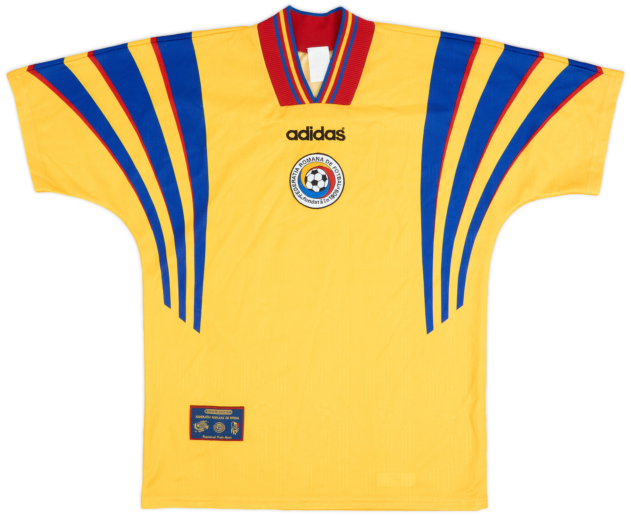 1996-98 Romania Home Shirt - 9/10 - ()