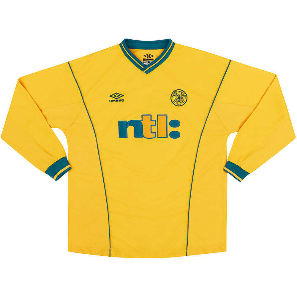 2000-02 Celtic Away L/S Shirt (Very Good) XL