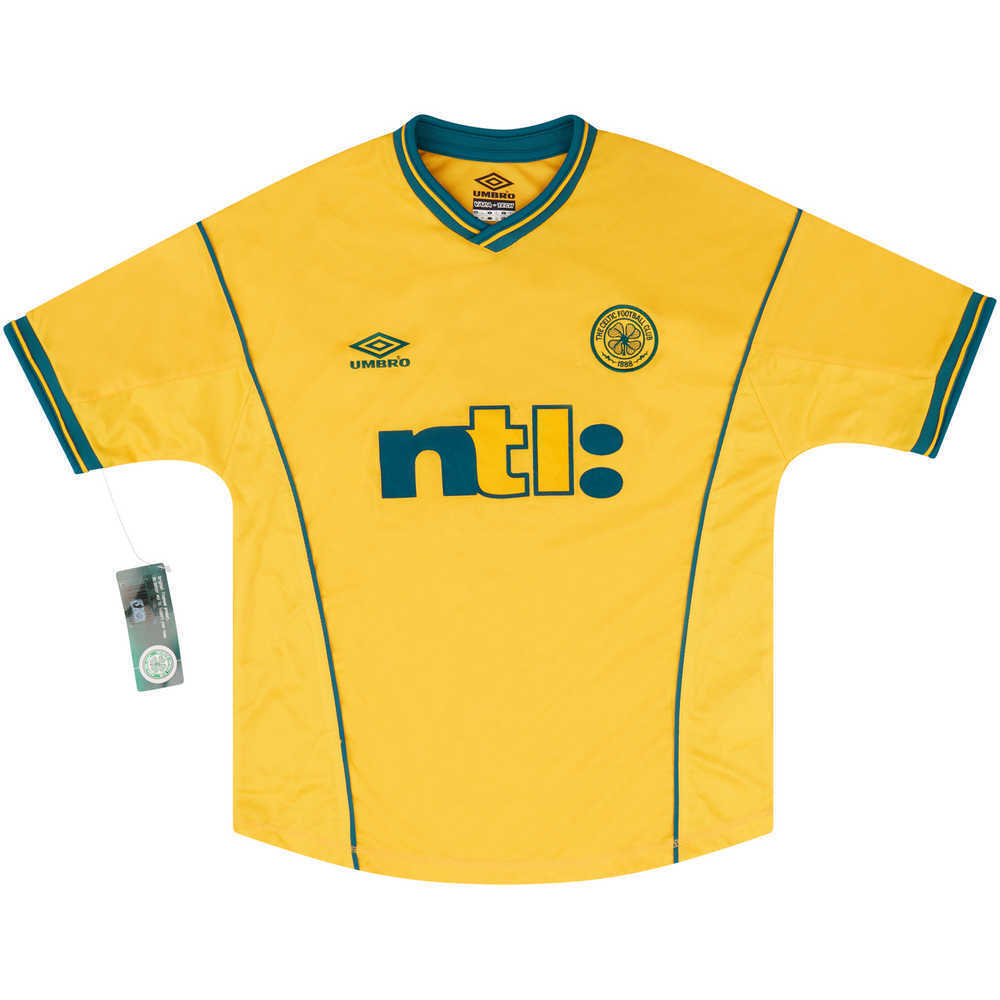 2000-02 Celtic Away Shirt *w/Tags* Y