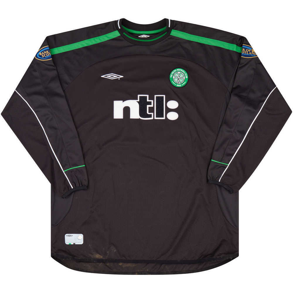 2002-03 Celtic Match Issue GK Shirt Broto #26