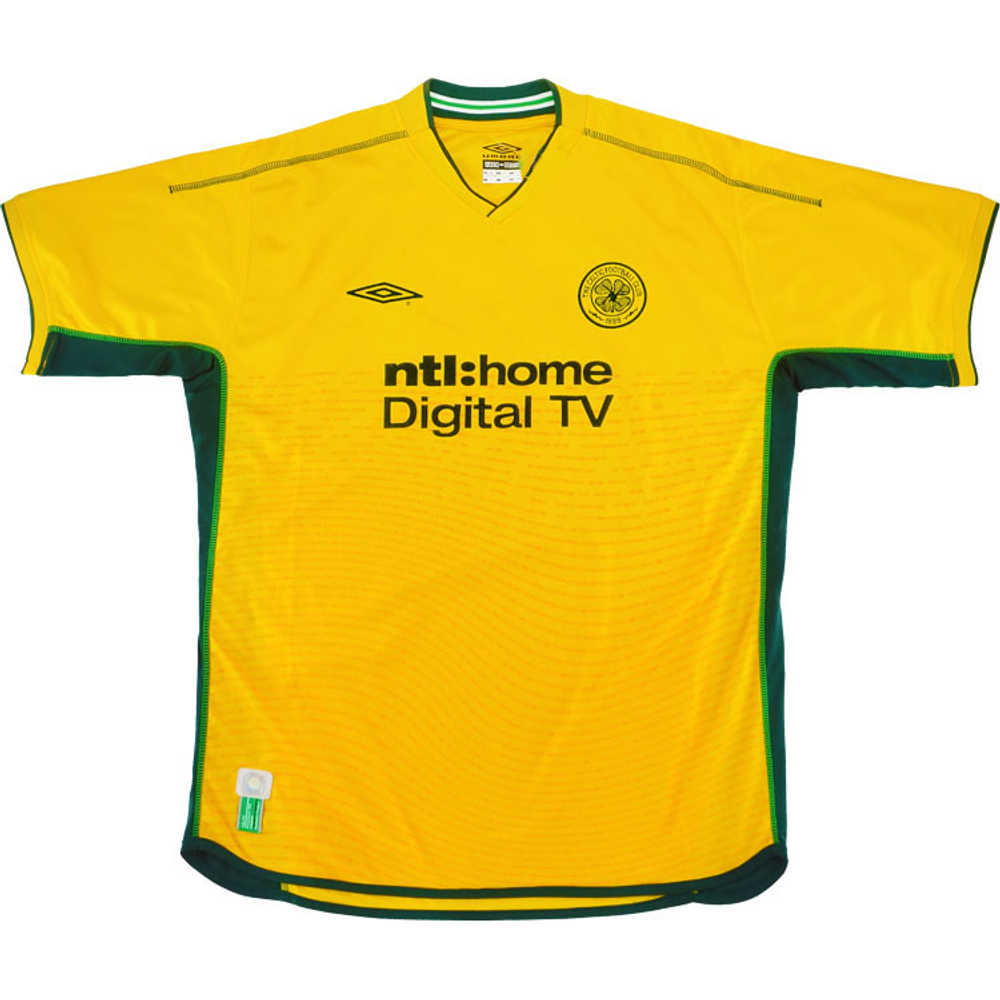 2002-03 Celtic Away Shirt (Excellent) XL