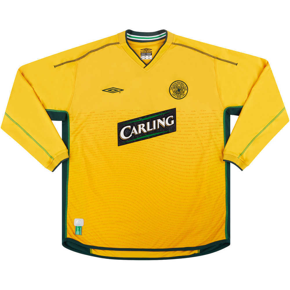 2003-04 Celtic Match Issue Third L/S Shirt #2