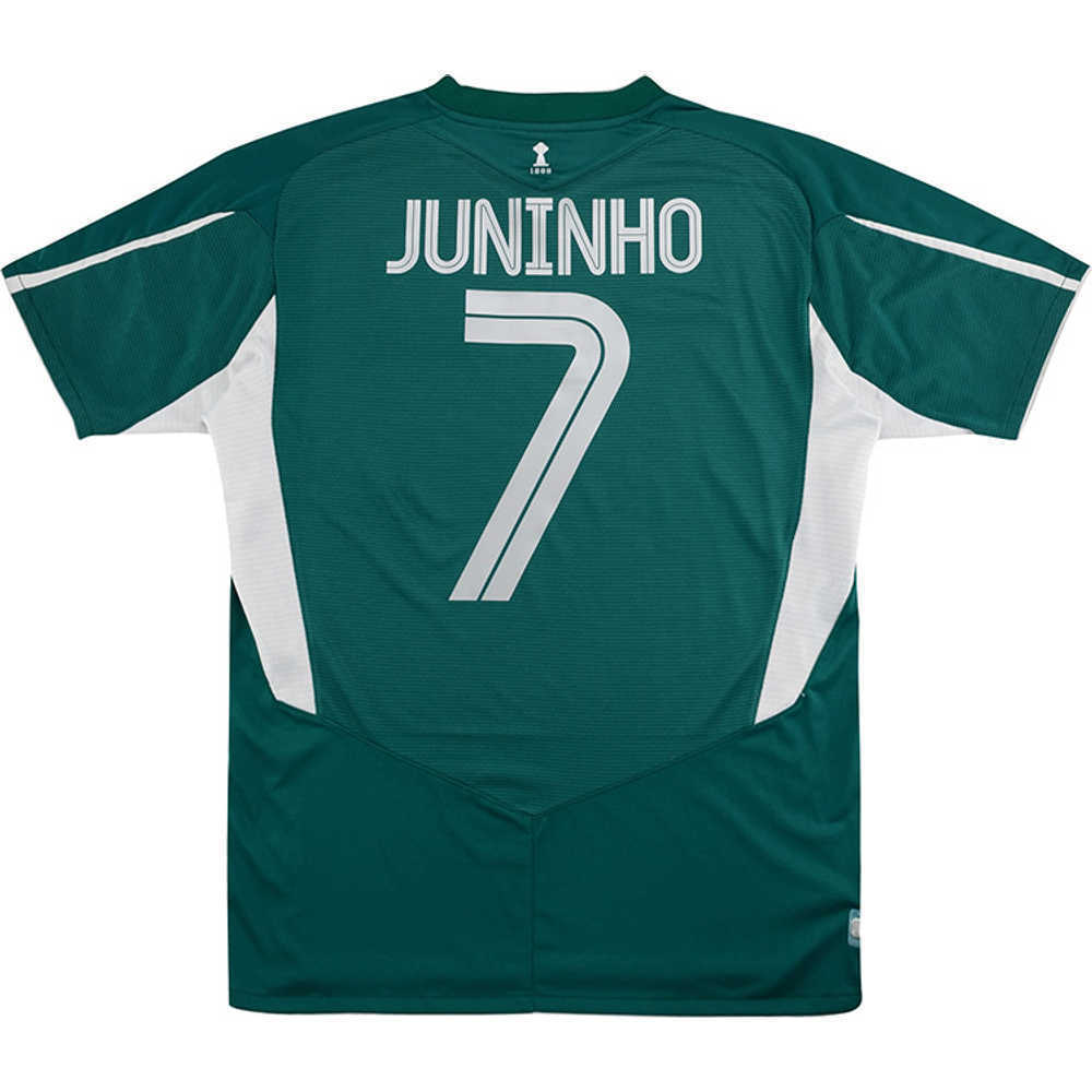 2004-05 Celtic Away Shirt Juninho #7 (Very Good) S