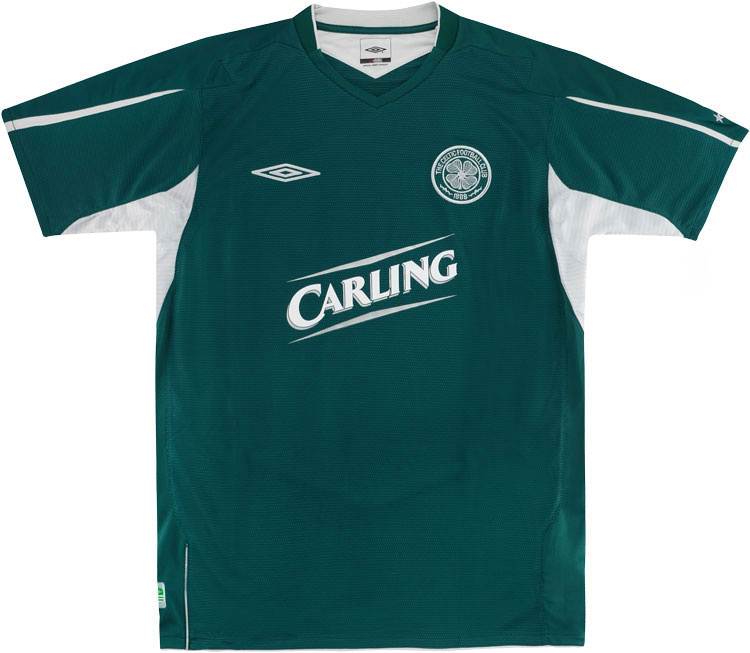 2004/05 Celtic Away Football Shirt / Official Classic Soccer
