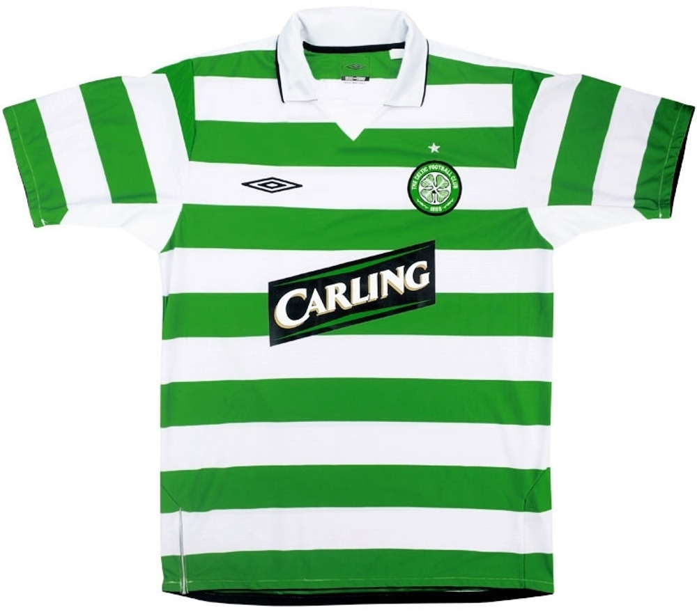 2004-05 Celtic Home Shirt Petrov #19 (Excellent) XL