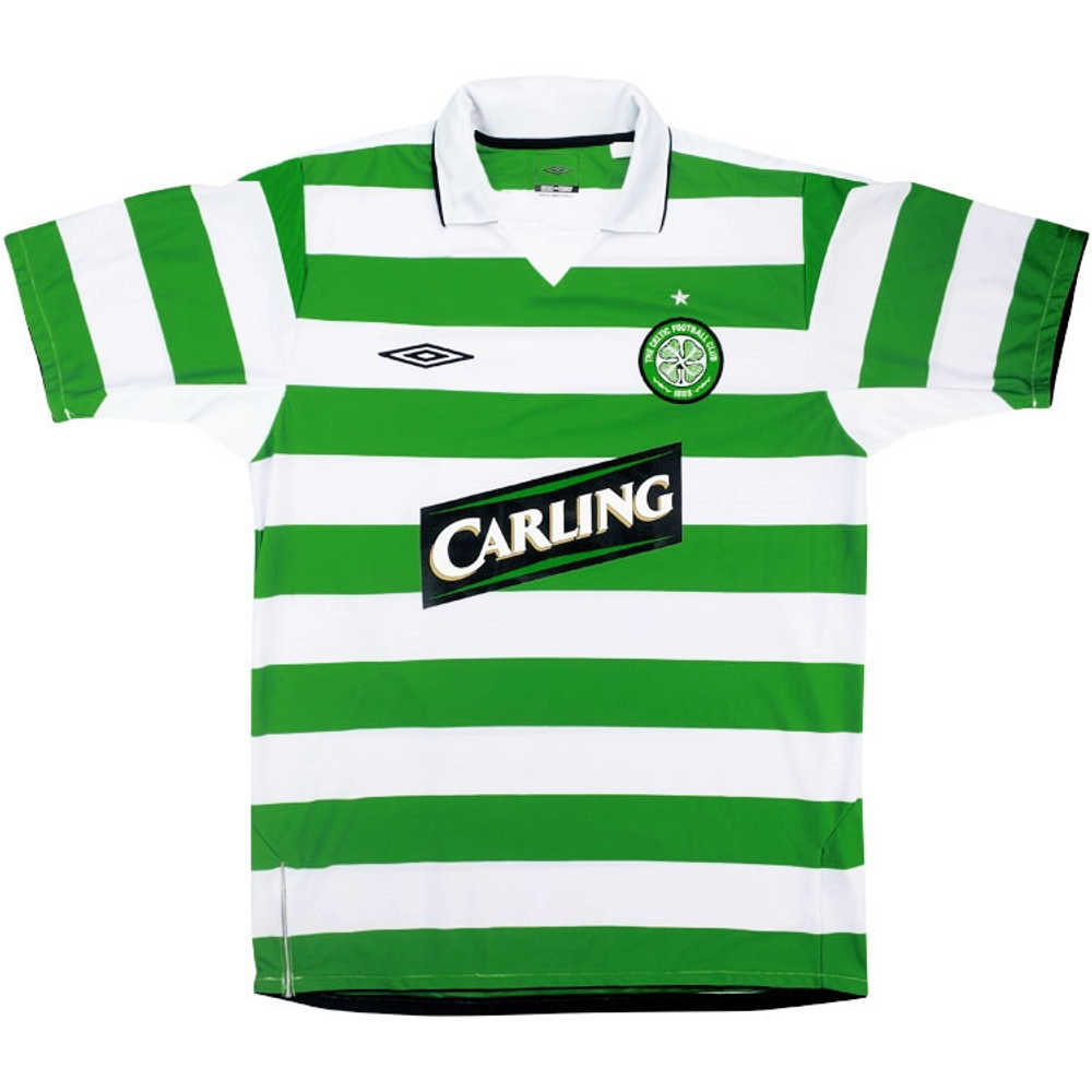 2004-05 Celtic Home Shirt (Excellent) XL.Boys